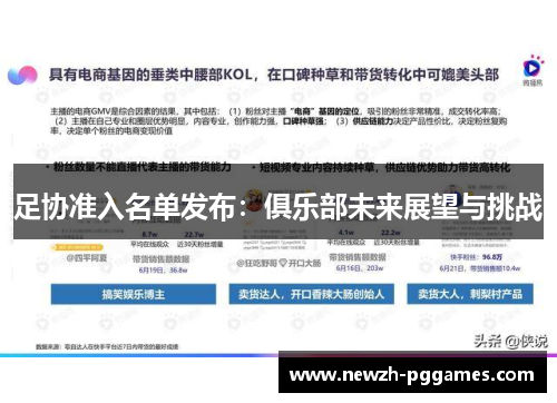 足协准入名单发布：俱乐部未来展望与挑战